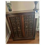 Console Cabinet Table with 2 Shelves
