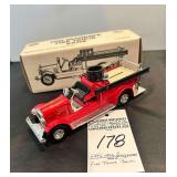 Fire Truck Bank ERTL 1926 Seagrave