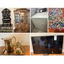 Furniture, Vintage Items, Appliances, Home Goods, Decor and more! 500+ lots! ONLINE ONLY AUCTION ends May 3rd!