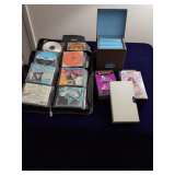 Music CD's, CD Holder, VHS Tapes