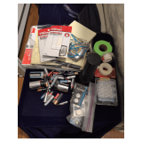 Office Supplies, Batteries, Tape, Flashlight