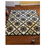 81” Square Quilt (Some Stains)