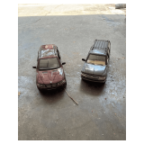 Dye Cast BMW X5 and Chevrolet Suburban