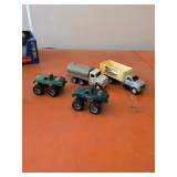 Diecast Metal and Plastic Toy Vehicles