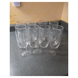 12 Glasses and 3 Wine Hlasses