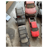 Assortment of Dye Cast Cars, Trucks and Equipment (Well Used)