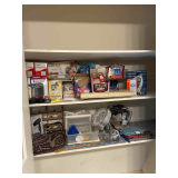 Salvage Lot - Hall Bathroom Closet - Buyer Must Take All, Bring Boxes