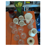Flower Vases, Cups, Glasses