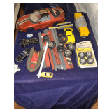 Box of Toy Cars and wheels