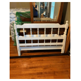 White Full Size Bed Frame