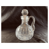 Vintage crystal decanter