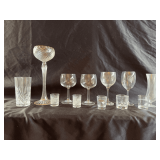 Vintage stemware