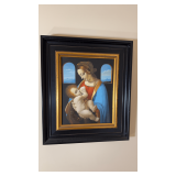Vintage framed print