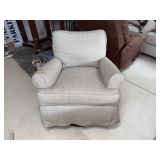 Upholstered rocker