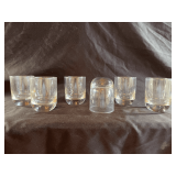 Vintage low ball glasses