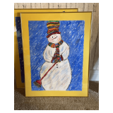 Vintage framed art