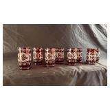 Vintage Bohemian tumblers