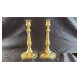 Brass candlesticks