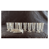Vintage parfait glasses