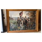 Vintage framed artwork