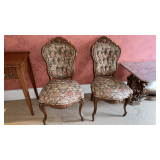 Antique side chairs