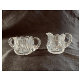 Vintage crystal dishes