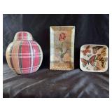Vintage hand painted porcelain
