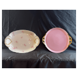 Vintage porcelain platters