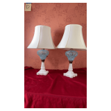 Vintage parlor lamps