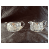 Vintage crystal dishes