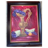 Framed painting