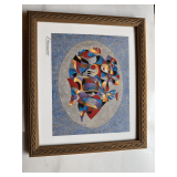 Framed artwork