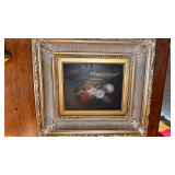 Vintage framed painting