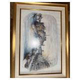 Vintage framed print