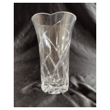 Vintage crystal vase