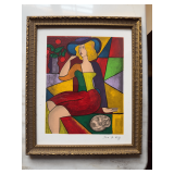 Vintage framed art