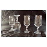 Vintage crystal stemware