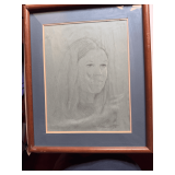 Framed sketch