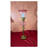 Antique banquet lamp