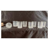 Vintage rocks glasses
