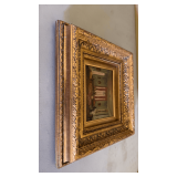 Vintage framed painting