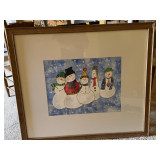 Vintage framed art