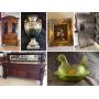 Art and Sculptures, Furniture, Crystal Glassware, Vintage Items and more! 500+ Lots! ONLINE AUCTION ends May 17th