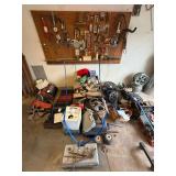 Automotive Parts and Garage Workshop Assortment -EVERYTHING ON BEGBOARD INCLUDED - PEGBOARD NOT INCLUDED