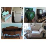 Furniture, Appliances, Home Goods, Decor, Electronics, and more! ONLINE ONLY Personal Property Auction ends Aug 16th!