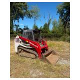 2018 TAKEUCHI TL8 TRACK SKID STEER WITH BUCKET