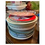 Assorted Dinnerware and Serving Plates Lot