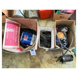 Assorted Automotive Parts and Wiring Harnesses Lot