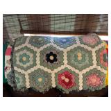 Hexagonal Patterned Quilt