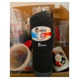 Assorted Drinkware and Tumbler Lot Including Bubba, Jim Beam, and Tennessee Titans
